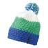 Crocheted Cap with Pompon