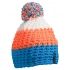 Crocheted Cap with Pompon