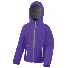 Софтшелл. Детская куртка с капюшоном из софтшелла