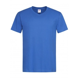 Классическая футболка с V-образным вырезом