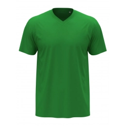Классическая футболка с V-образным вырезом