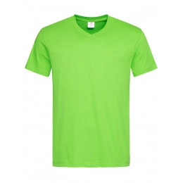 Классическая футболка с V-образным вырезом