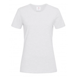 Классическая облегающая футболка для женщин