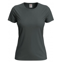 Классическая облегающая футболка для женщин