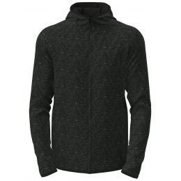 Lux Hooded Knit Fleece Jacket