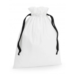 Cotton Gift Bag With Ribbon Drawstring