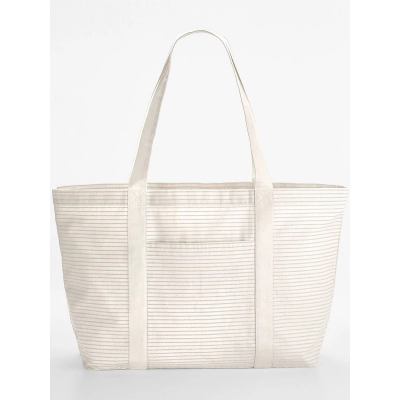 
                                                Striped Organic Cotton Shopper
                                                