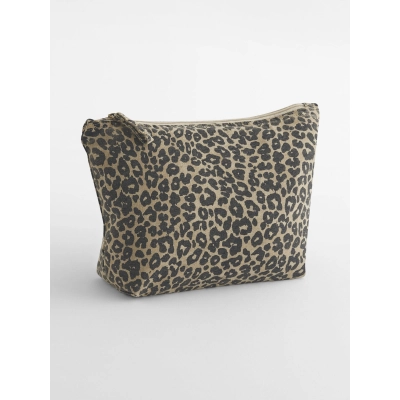 
                                                Bags. Leopard Print Canvas Accessory Bag
                                                