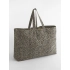 Leopard print Canvas Oversized Tote Bag