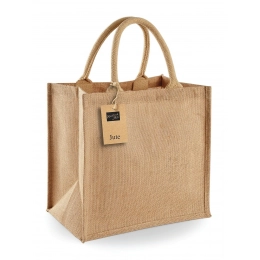 Jute Midi Tote