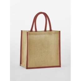 Мини-подарочный мешочек из натуральной крахмаленной джутовой ткани