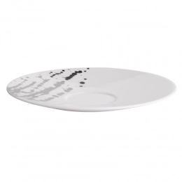 Splendor Saucer 16cm white platin