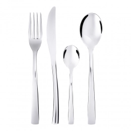 Future set of 24 cutlery in flock box