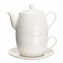 Regular tea set, tea for one, PVC band