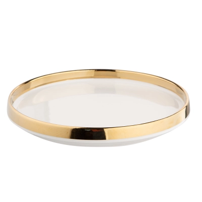 
                                            Gold Dream serving plate NBC 21 cm cream BZ
                                            