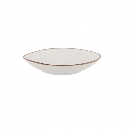 Органическая тарелка для супа из фарфора диаметром 19,5 см, объемом 300 мл NBC