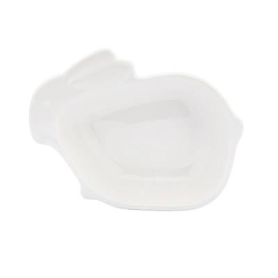 
                                            Bunny dish 13.5x10.5x3.5 cm cream porcelain
                                            