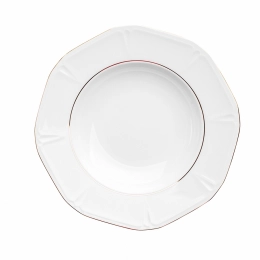 MariaPaula Geometria  Gold line deep plate 24cm