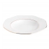 MariaPaula Geometria Gold line deep plate 24cm MariaPaula Geometria Gold line deep plate 24cm