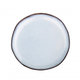 Reactive Blue dessert plate NBC 18 cm