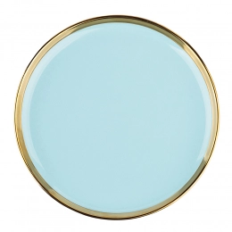 Aurora Gold dessert plate NBC 20 cm blue mint