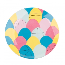 Colorful dessert plate NBC 20 cm