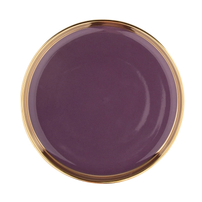 
                                            Aurora Gold dessert plate NBC 20 cm violet
                                            