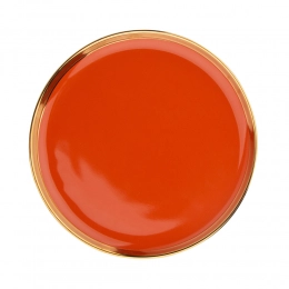 Aurora Gold dessert plate NBC 20 cm terracotta