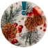 Cranberry dessert plate NBC 20 cm