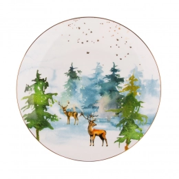 Winter Forest dessert plate NBC 20 cm dec. Deer