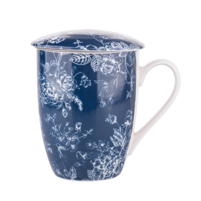 
                                            Кружка Элизабет с фильтром и крышкой NBC 300 мл темно-синяя в ПВХ чехле.
                                            