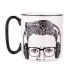 Hipster straight mug with black handle NBC 350 ml dec. I color box Hipster straight mug with black handle NBC 350 ml dec. I color box