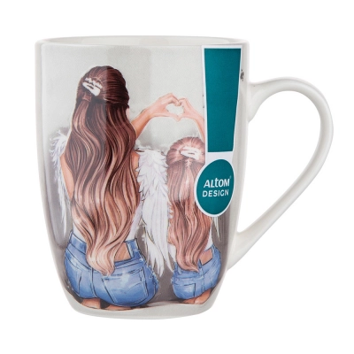 
                                            Кружка-бочонок NBC 300 мл дек. Kocham Ciê
                                            