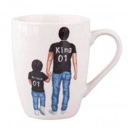 Barrel mug NBC 300 ml dec. King boy