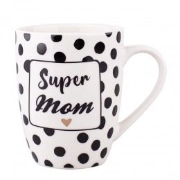 Barrel mug NBC 300 ml dec. Super mom