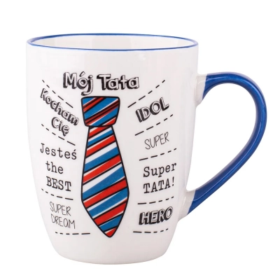 
                                            Кружка-бочонок NBC 300 мл с декором 