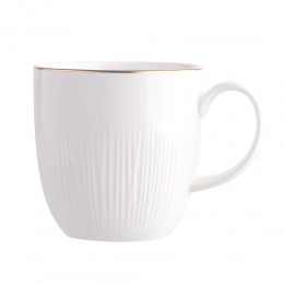 Alessia Gold Line mug NBC 280 ml cream porcelain