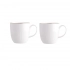 Alessia Gold Line set of 2 mugs NBC 280 ml gift box, cream porcelain Alessia Gold Line set of 2 mugs NBC 280 ml gift box, cream porcelain