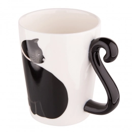 Black cat mug NBC 250 ml dec. A