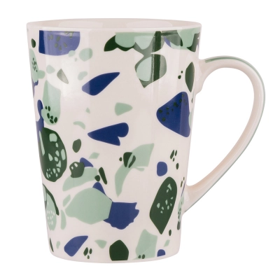 
                                            Tall conical mug NBC 450 ml Terrazzo dec. B
                                            