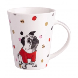Calyx shape mug NBC 300 ml dec. Pug