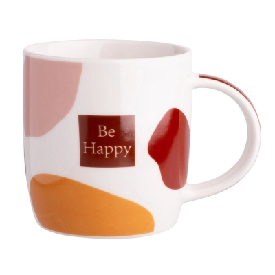 
                                            Wide barrel mug NBC 300 ml dec. Be happy
                                            