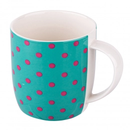 Wide barrel mug NBC 300 ml DOTS dec. A