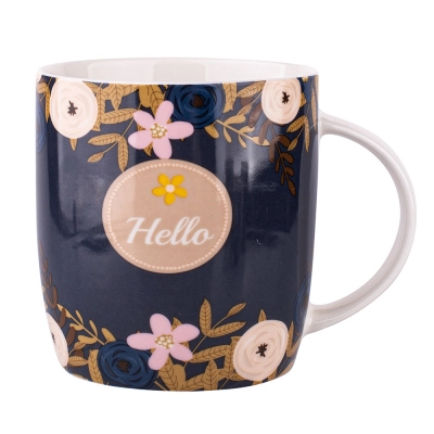 
                                            Wide barrel mug NBC 300 ml Hello dec. A
                                            