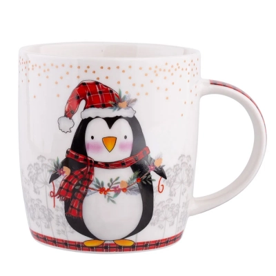 
                                            Wide barrel mug NBC 300 ml dec. Penguin color box
                                            
