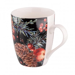 Cranberry barrel mug NBC 300 ml black