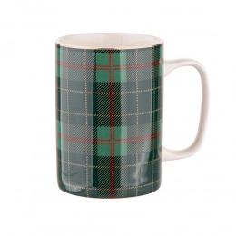 Winter Forest straight mug NBC 300 ml dec. Chequered
