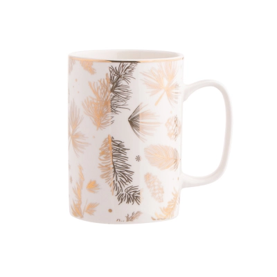 
                                            Золотая зимняя прямая кружка NBC 300 мл
                                            