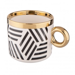 Palazzo mug NBC 350 ml dec. Zigzag