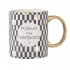 Gold Dream straight mug NBC 250 ml with golden handle, dec Coffee or Tea BZ Gold Dream straight mug NBC 250 ml with golden handle, dec Coffee or Tea BZ